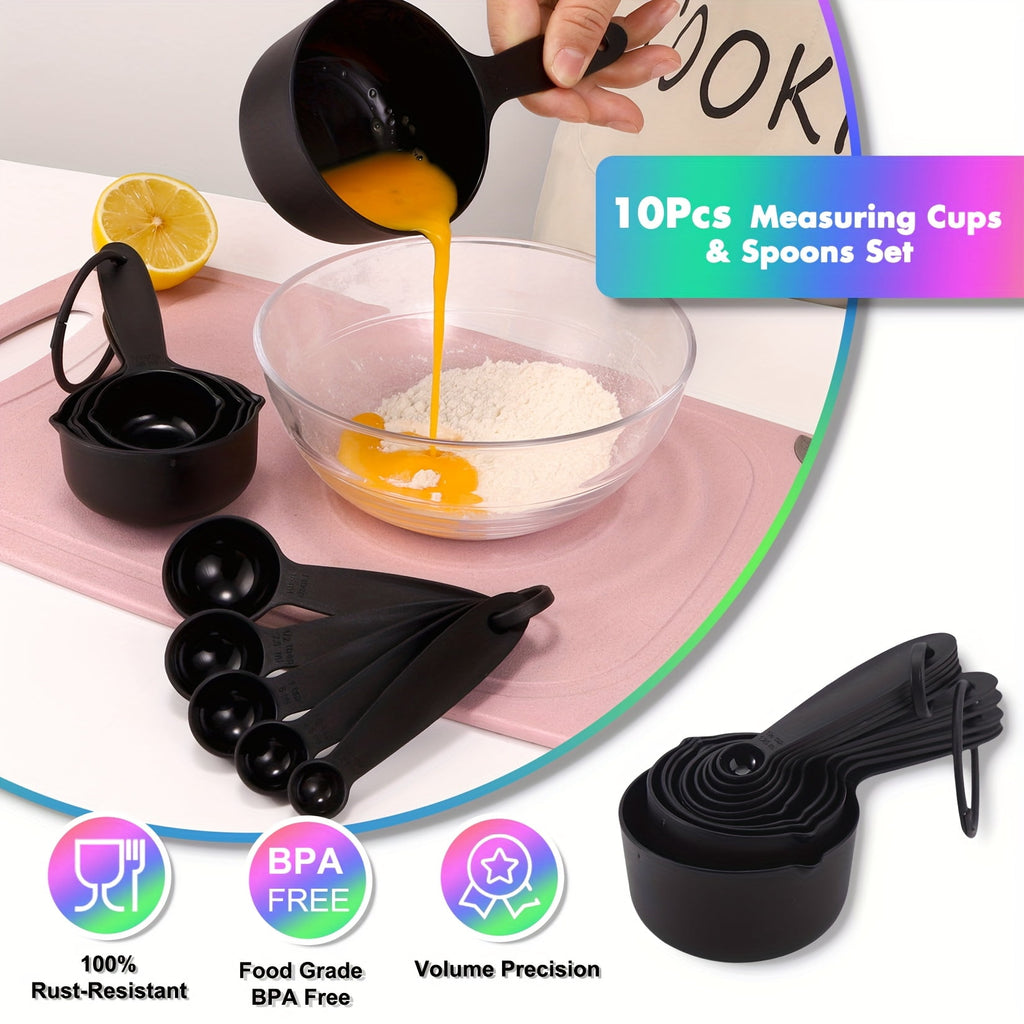 17-Piece Titanium Rainbow Silicone Kitchen Utensils Set with Holder, Heat-Resistant Non-Stick Tools with Stainless St... - Image 5
