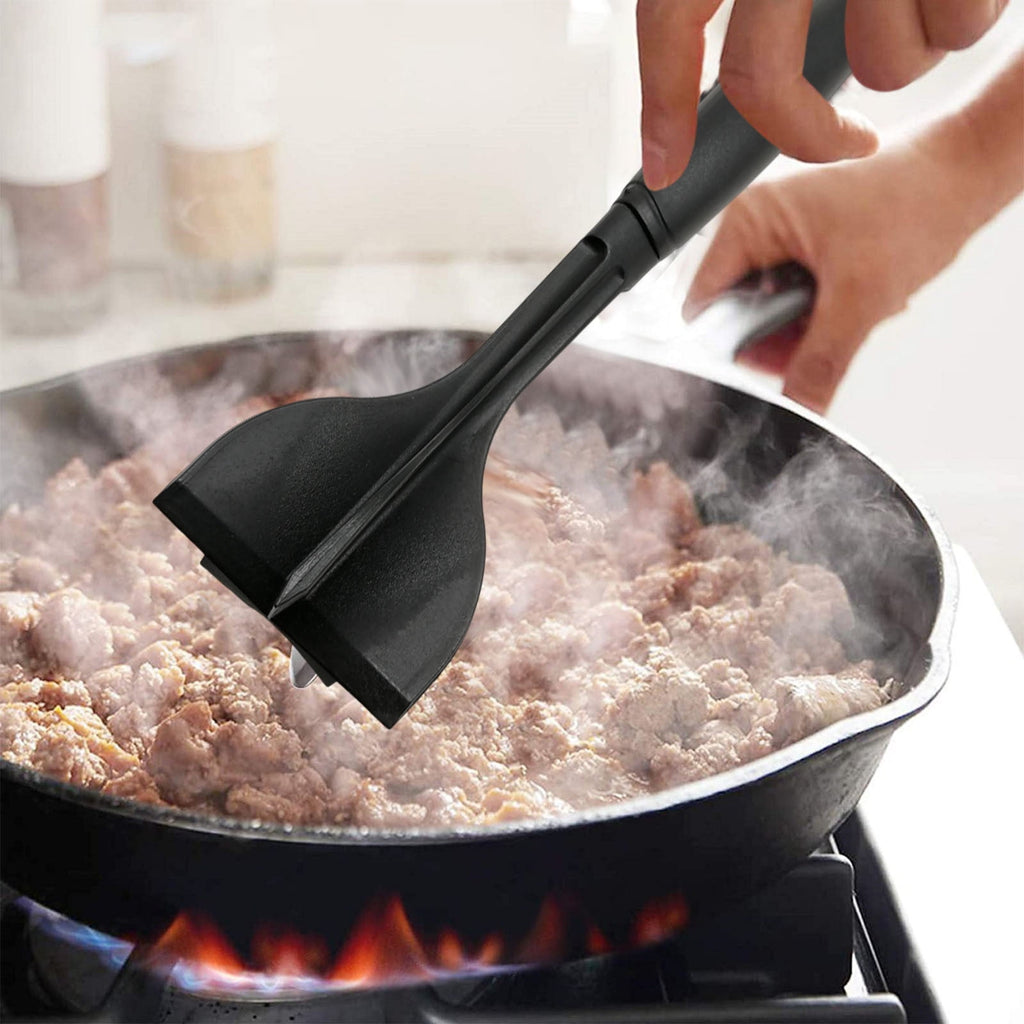 Heavy-duty Stainless Steel Meat Chopper And Masher Multi-functional Kitchen Tool For Grinding And Mincing Meat, Essential Accessory For Home - Image 5