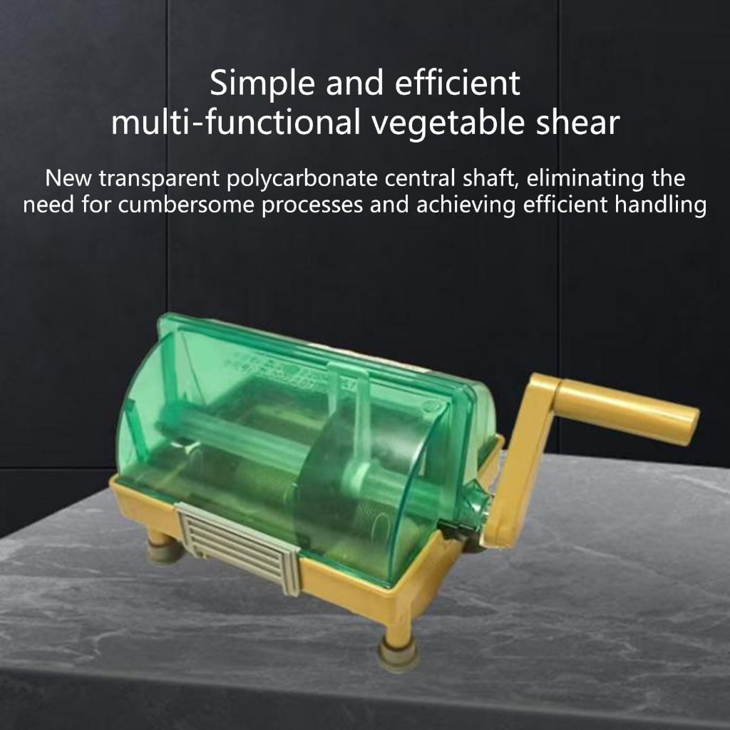 Nonrust Steel Herb Choppers Manual Crank Design for Fast Food Preparation - Image 4