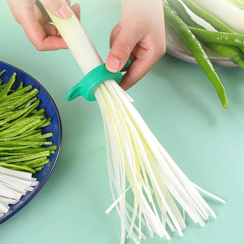 Gnmfd Multi-Function Vegetable Cutter Onion Shredder Slicer Chopper with Thick Thin Stainless Steel Blades, Quick Uniform Cutting Tool for K - Image 6