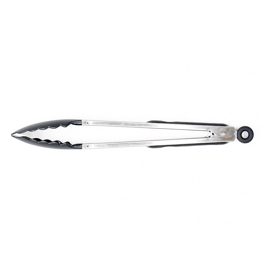 13 Inch Rust Resistant Nylon End Stainless Steel Dripless Kitchen Tongs - Image 2