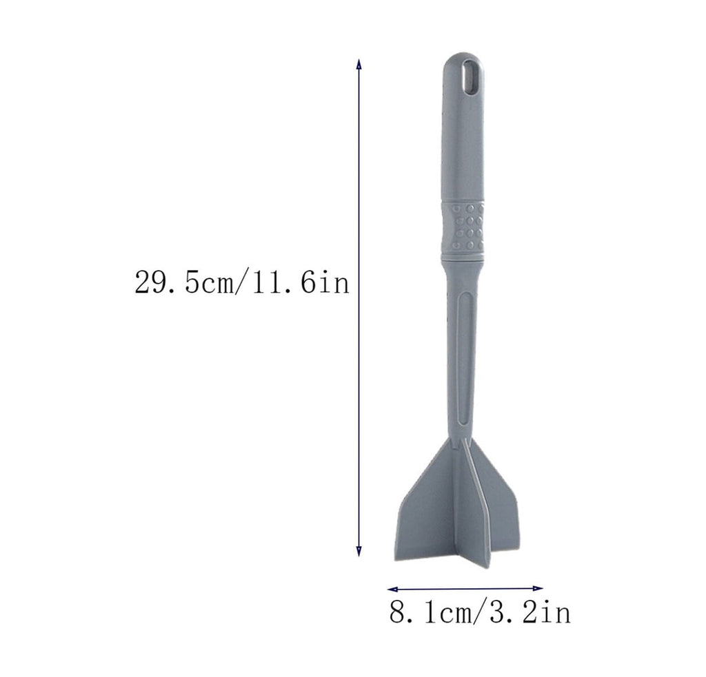 Rkxzt Food Choppers Manual Stirring And Cutting Manual Meat Chopper Long Handle 4-Blade Food Stirrer for Hamburger Mixing Mashed Potatoes Pr - Image 6