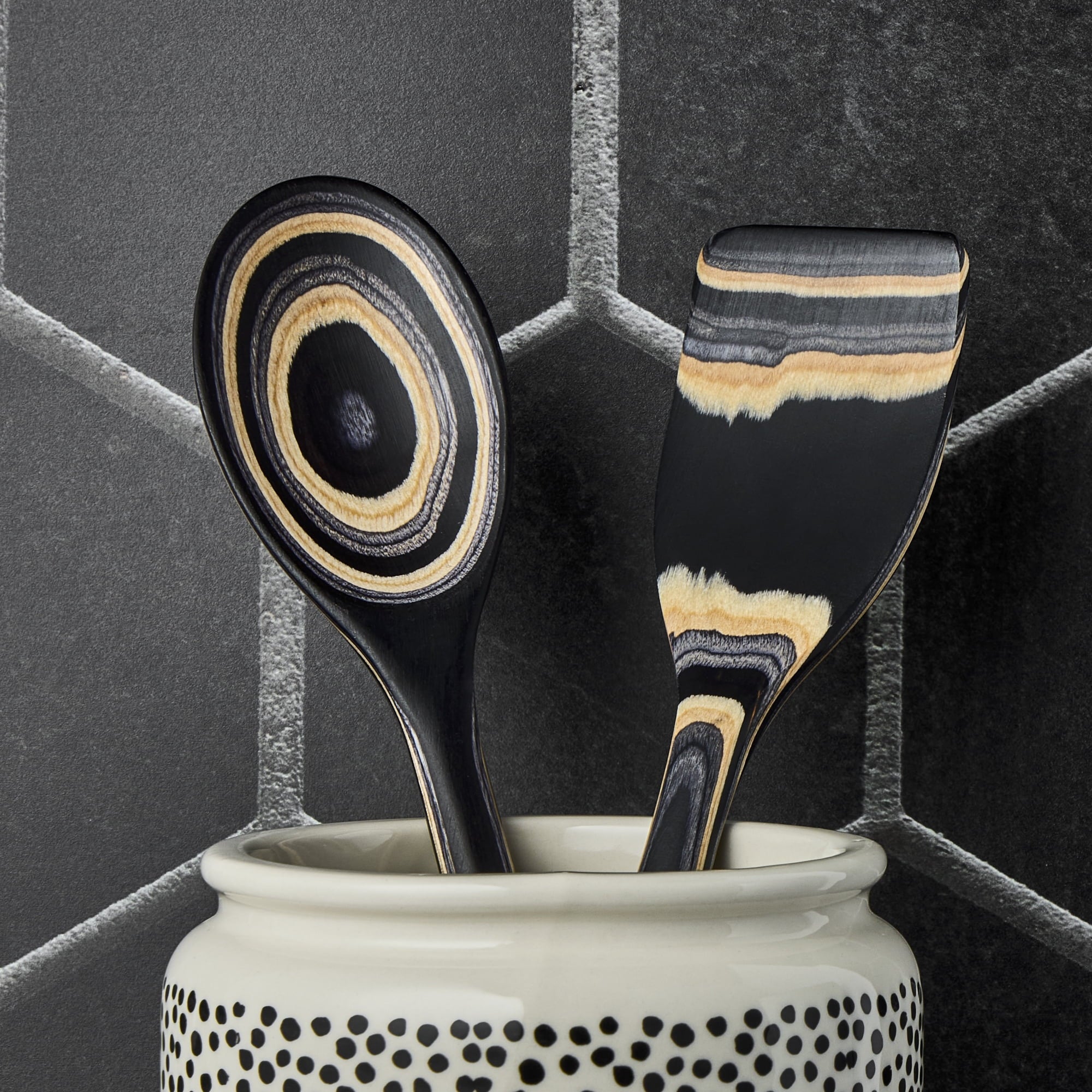 Thyme & Table Pakka Wood Turner, Black - Image 6