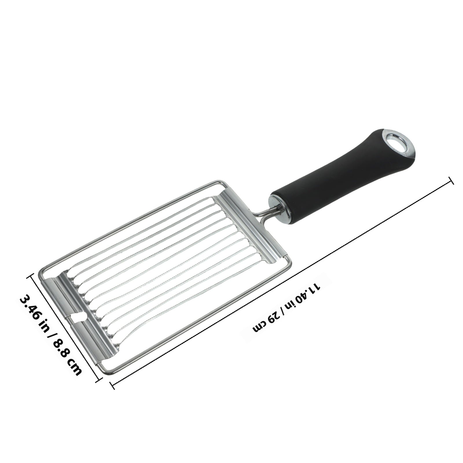 Stainless Steel Vegetable Slicer for Tomatoes, Potatoes, Carrots - Kitchen Cutter and Food Prep Tool - Image 2