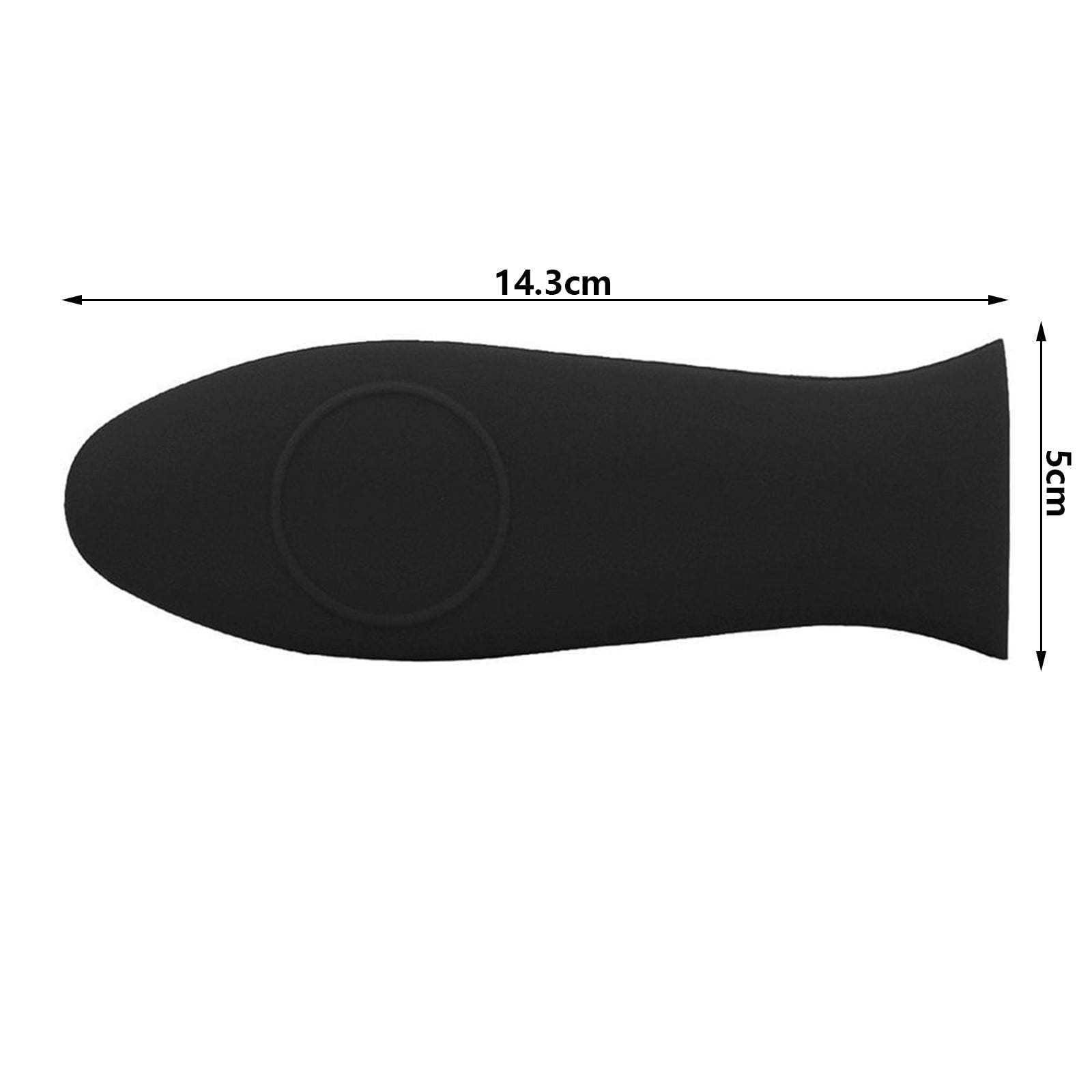 Pizza Cutter,Kitchen Heat Silicone Hot Handle Holder Sets Pan Handle Cover Grip Cooking Utensils Handle Cover - Image 2