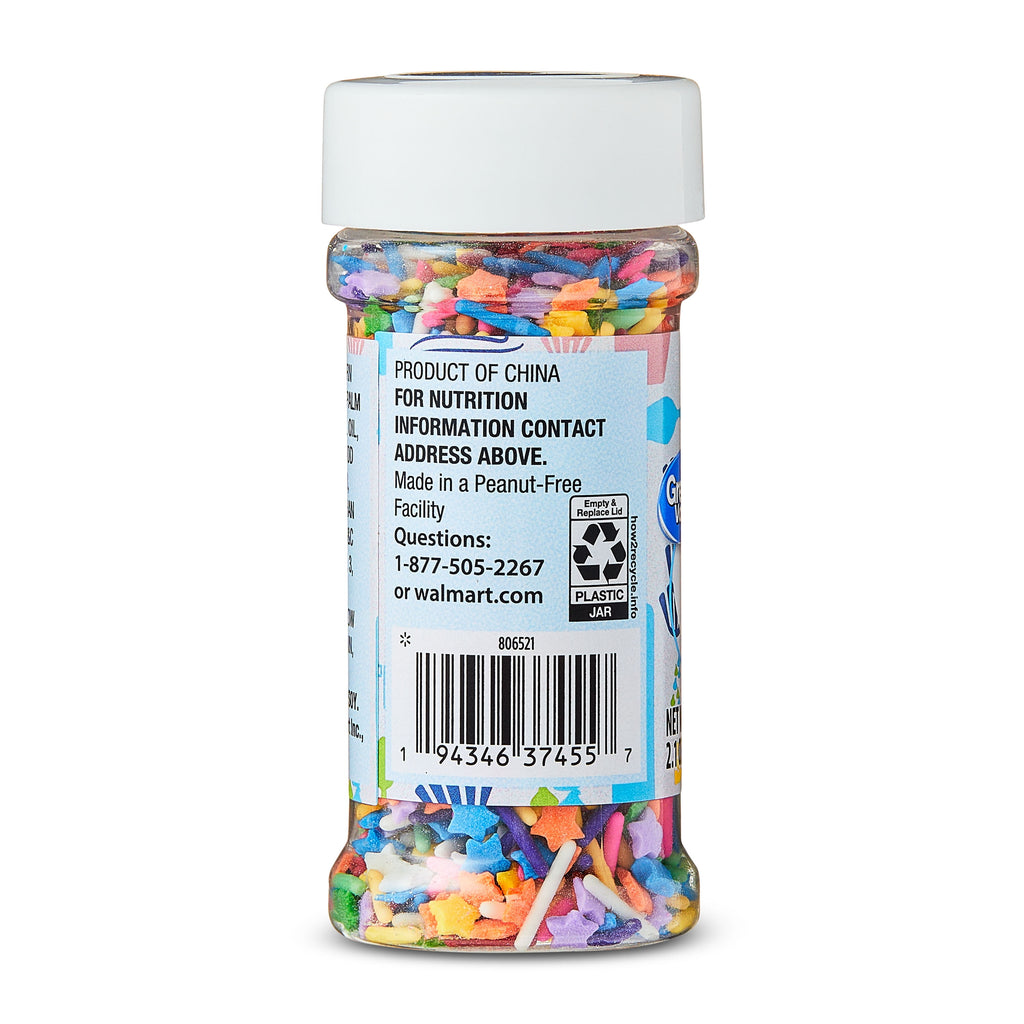 Rainbow Stars Sprinkles, 2.1 oz - Image 5