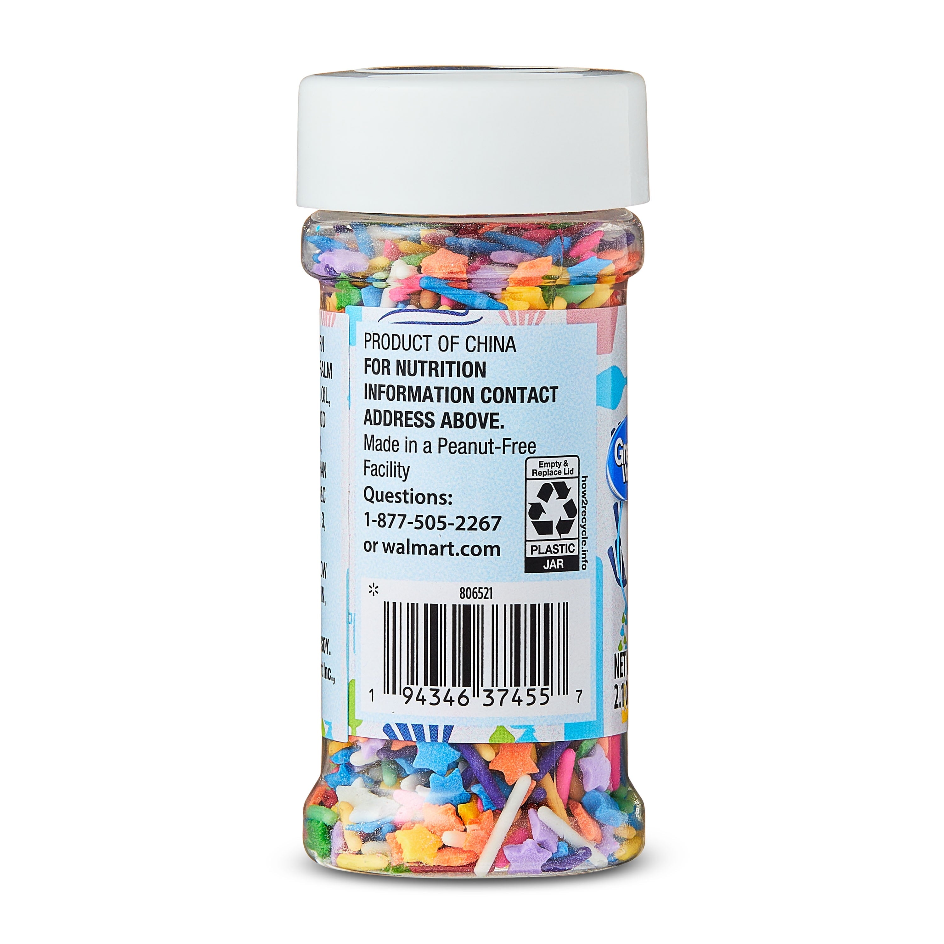 Rainbow Stars Sprinkles, 2.1 oz - Image 5
