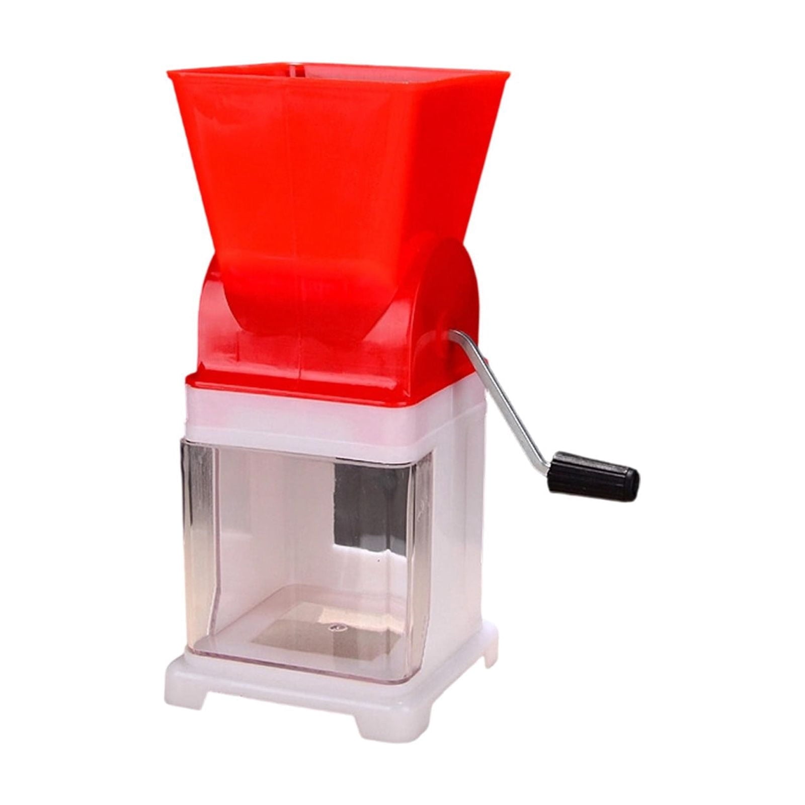 Manual Food Chopper Hand Crank Vegetable Cutter Multi Functional Food Processor for Onion Garlic Fruit Chopping Kitchen Tool Portable Meal P - Image 2