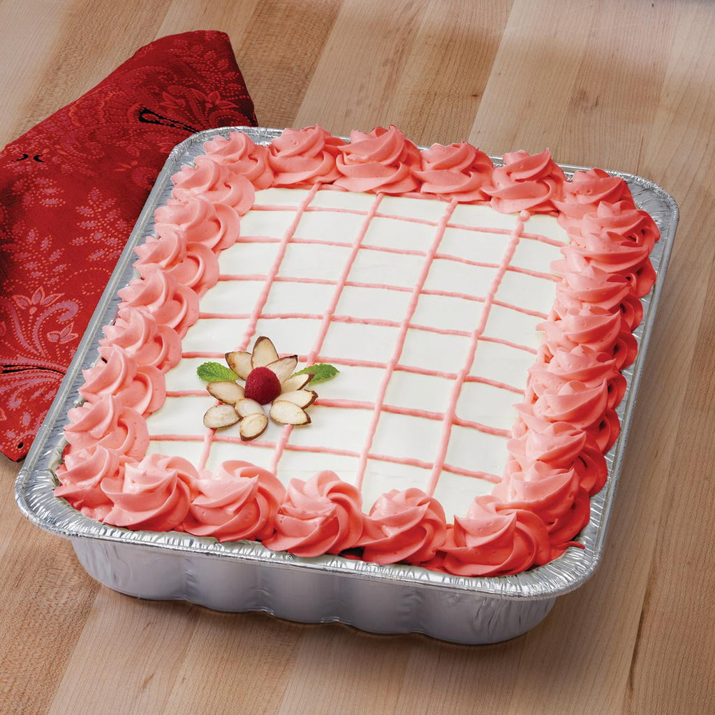 Aluminum Foil Cake Pans 13" x 9" 2 Count - Image 4