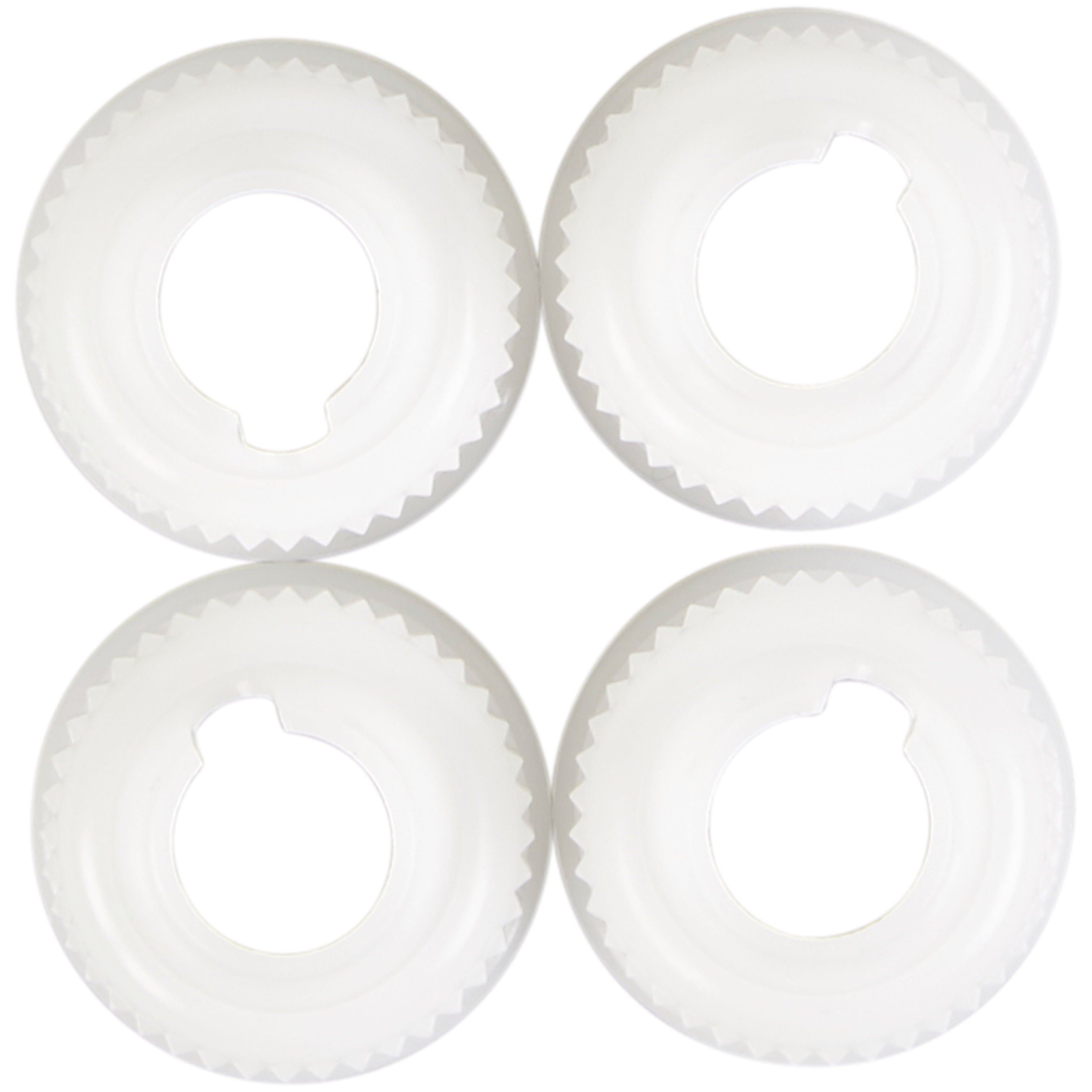 Decorating Coupler Set, 4-Count, Plastic, White - Image 5