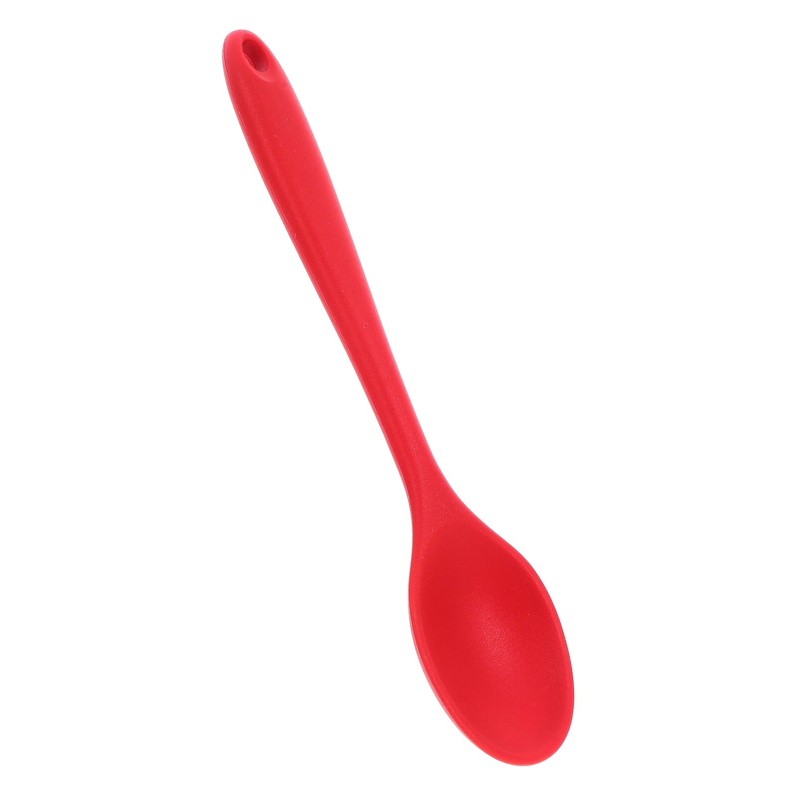 RENACLIPY Red Silicone Kitchen Utensil with Smooth Handle, , Non-Stick, 1 Piece Cooking Tool - Image 4