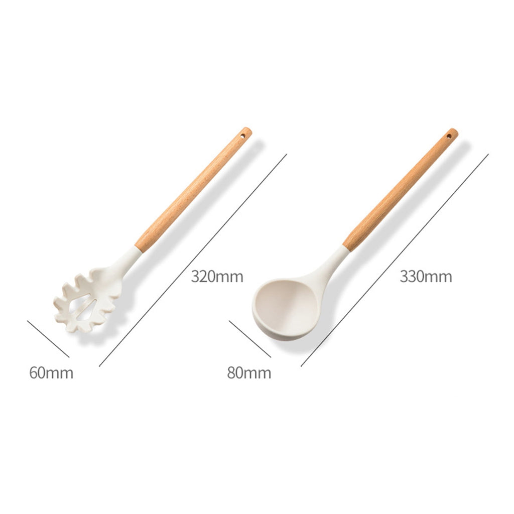 Silicone Cooking Utensils, 1pc Kitchen Utensils Spatula Kitchen Cooking Tools for Nonstick Cookware - Image 3